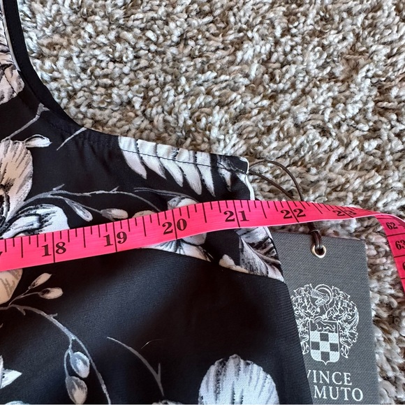 VINCE CAMUTO floral sleeveless dress L NWT - Picture 5 of 9